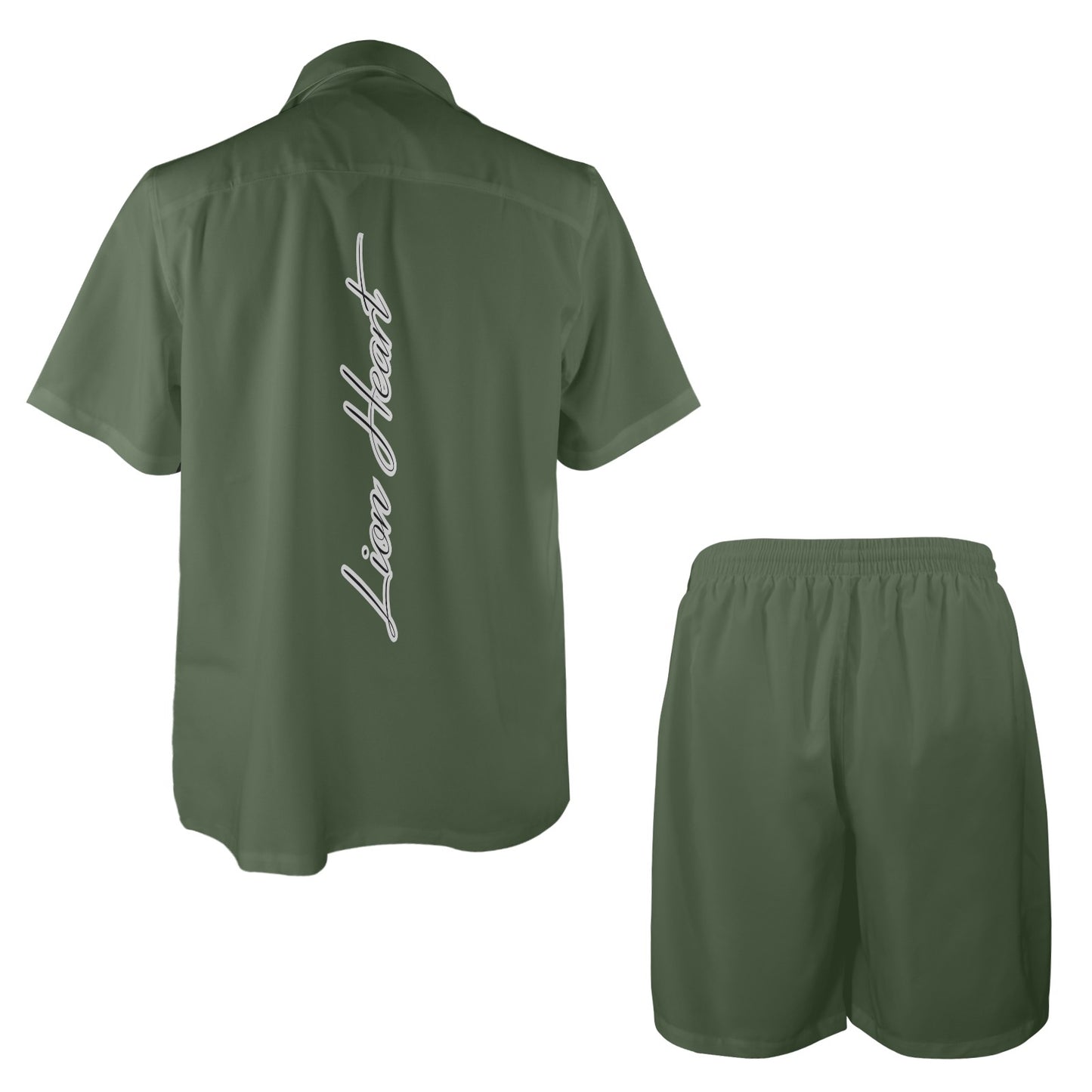 Put Your Heart In It Button Down Set (Emerald)