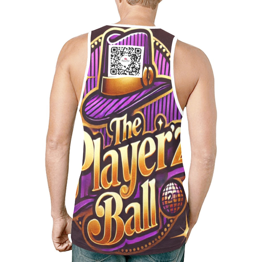 The Player'z Ball All Over Print Tank Top for Men (Model T46)
