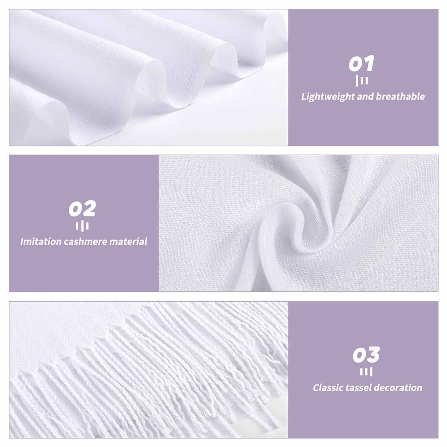 Lion Heart Tassel scarf (Ruby Red)