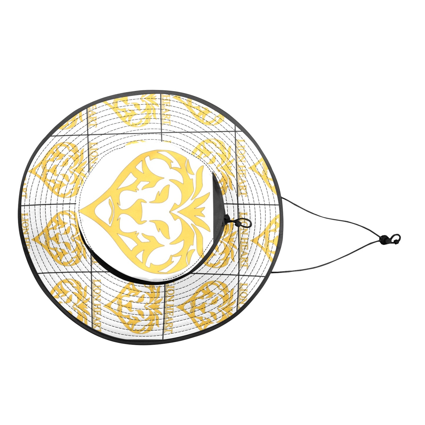 Lion Heart Wide Brim Bucket Hat