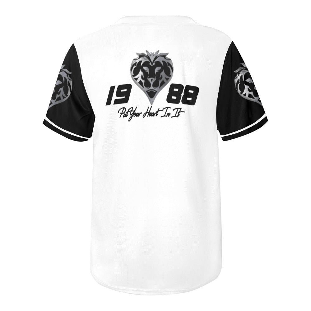 Lion Heart BaseBall Jersey W/B