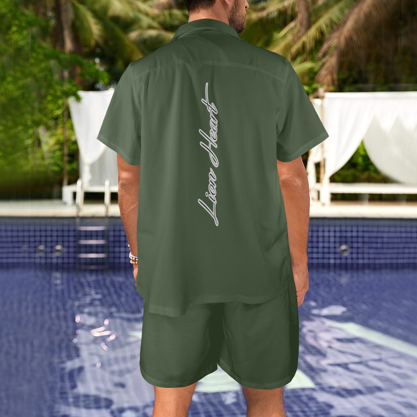 Put Your Heart In It Button Down Set (Emerald)
