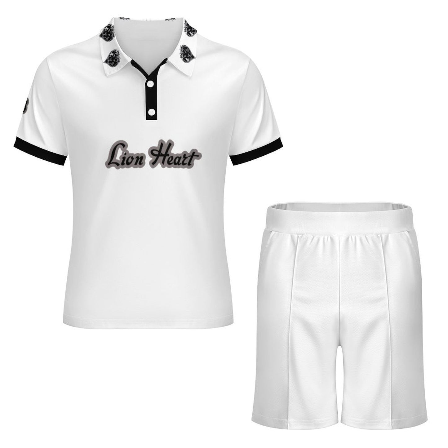 Lion Heart POLO shirt set (Ivory)