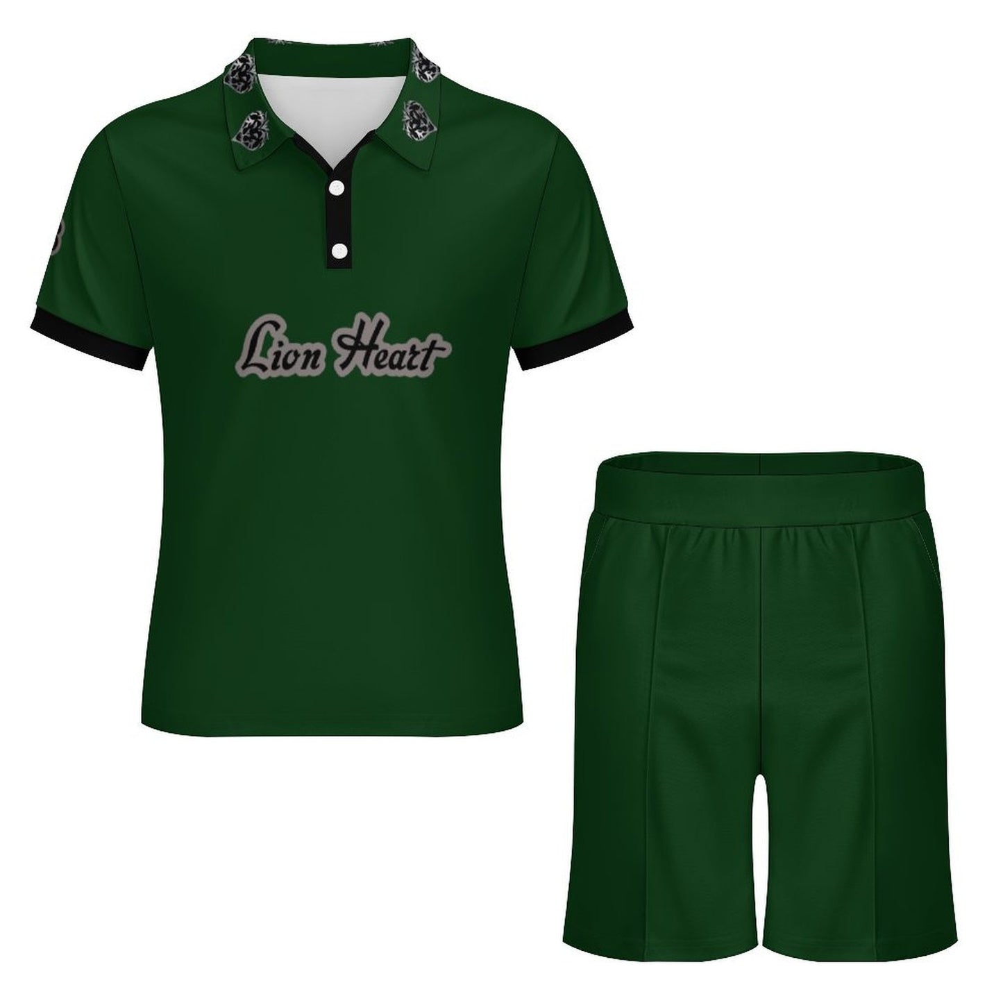 Lion Heart POLO shirt set (Emerald)
