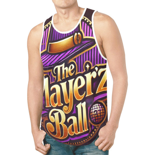 The Player'z Ball All Over Print Tank Top for Men (Model T46)