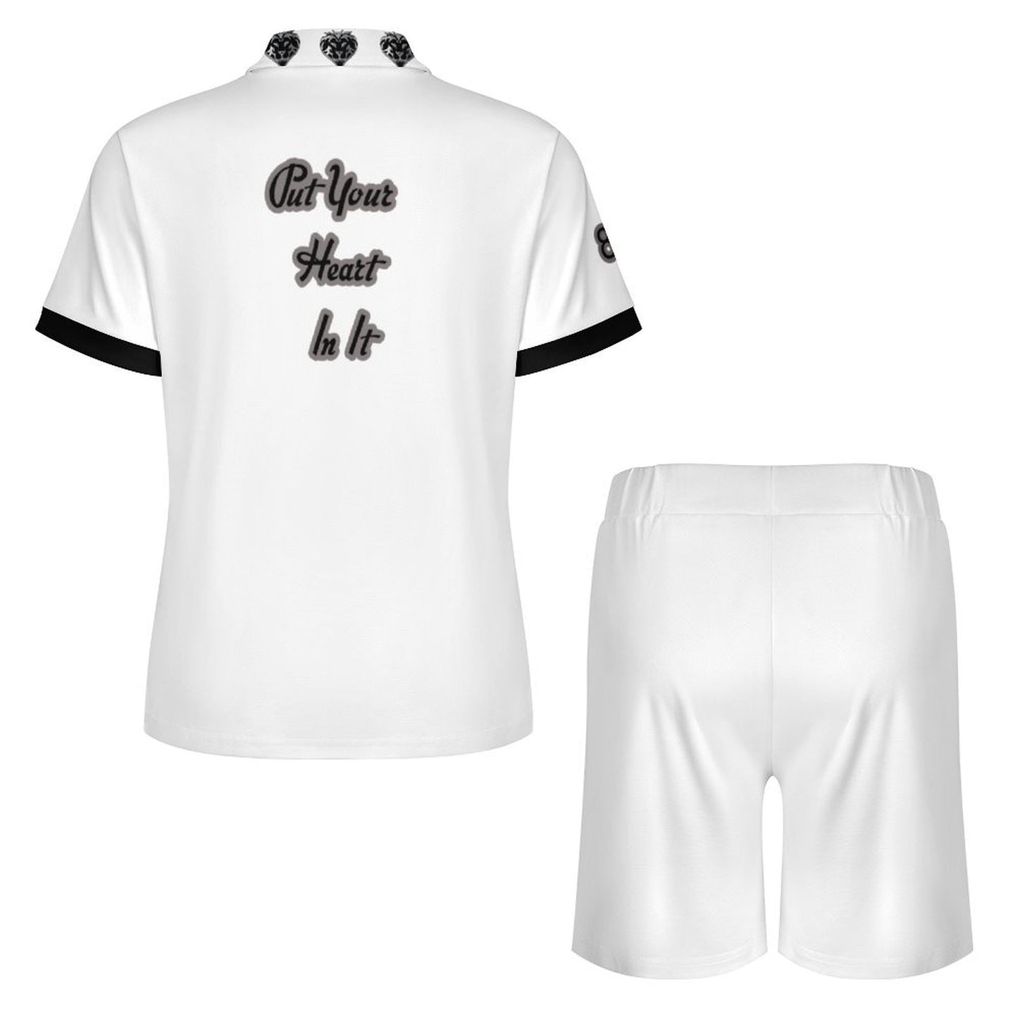 Lion Heart POLO shirt set (Ivory)