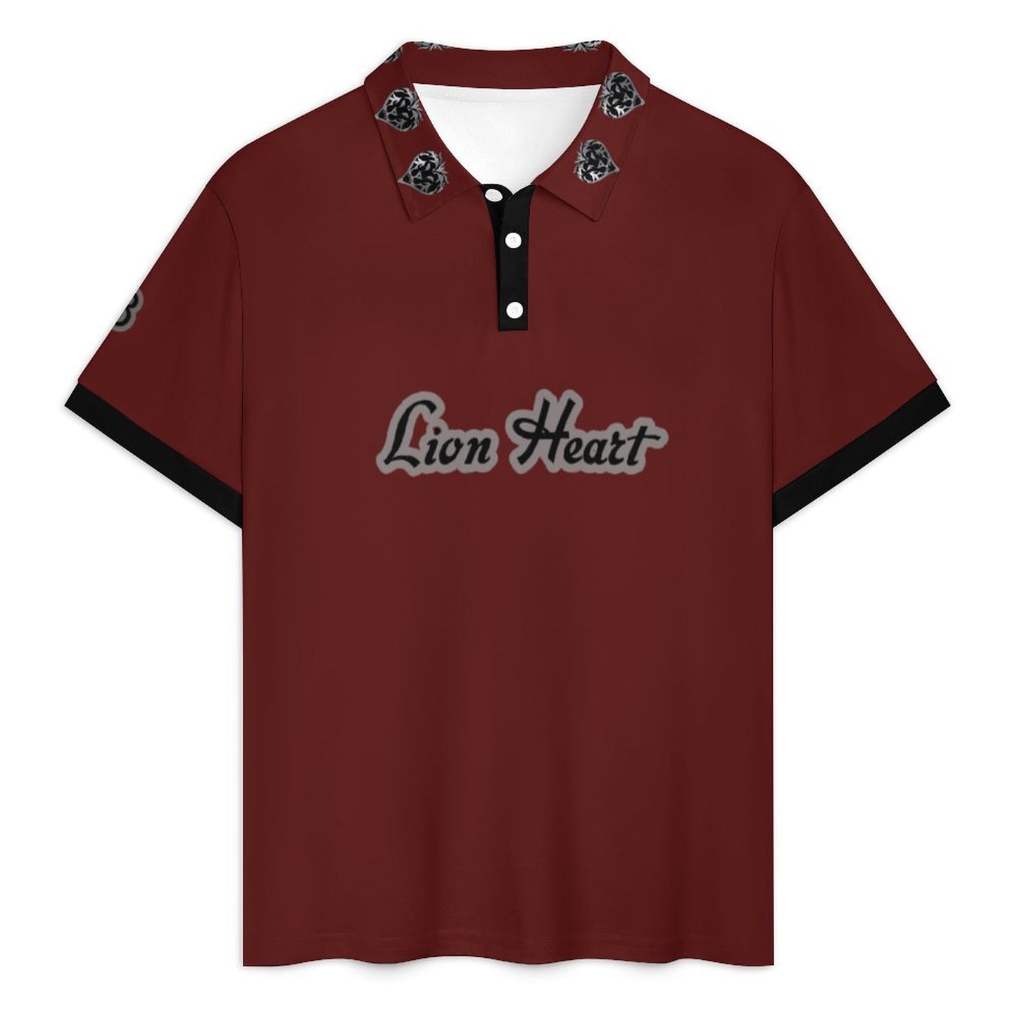 Lion Heart POLO shirt set (Ruby Red)
