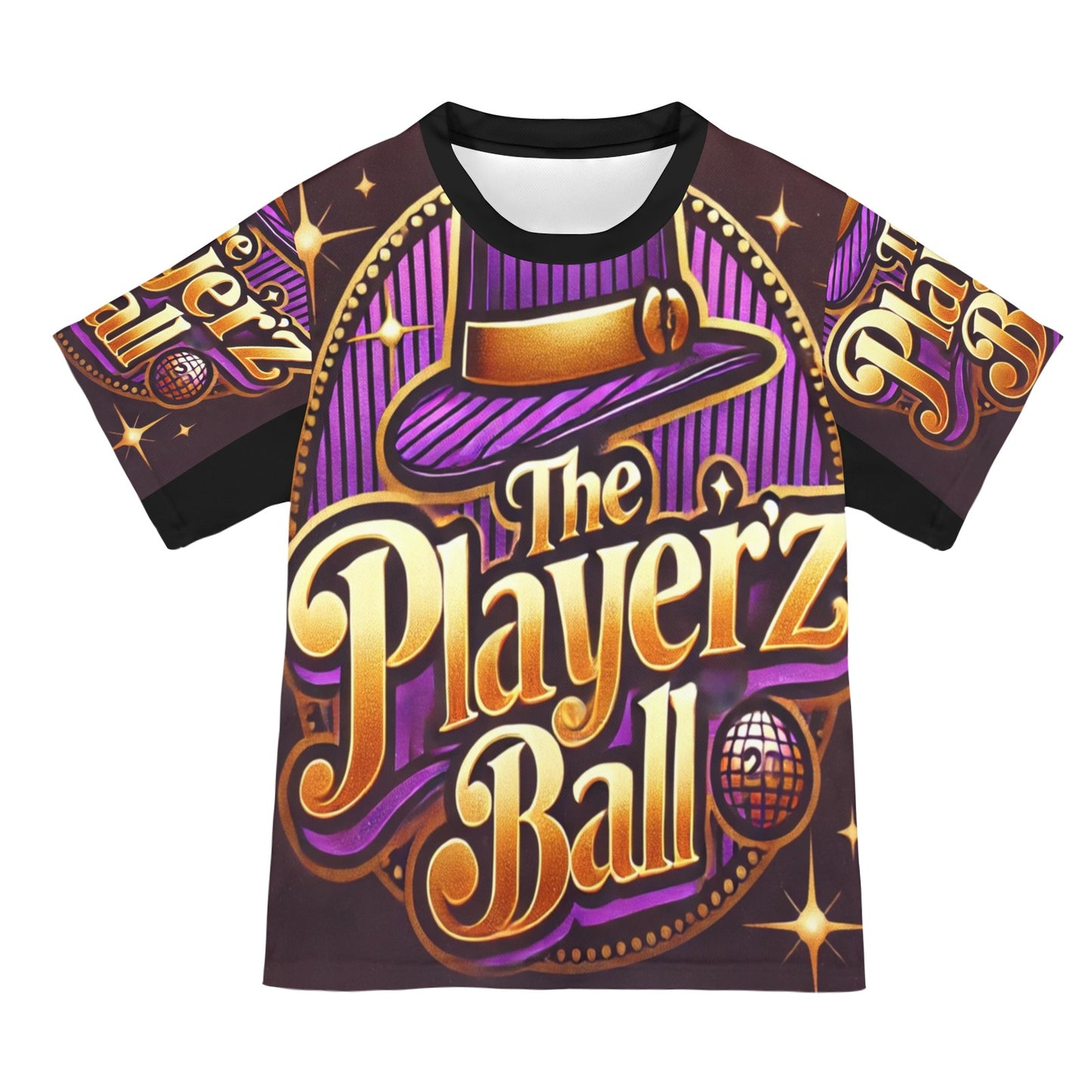 The Player'z Ball All Over Print T-shirt for Women (Model T45)