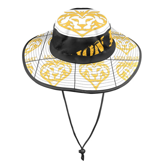 Lion Heart Wide Brim Bucket Hat