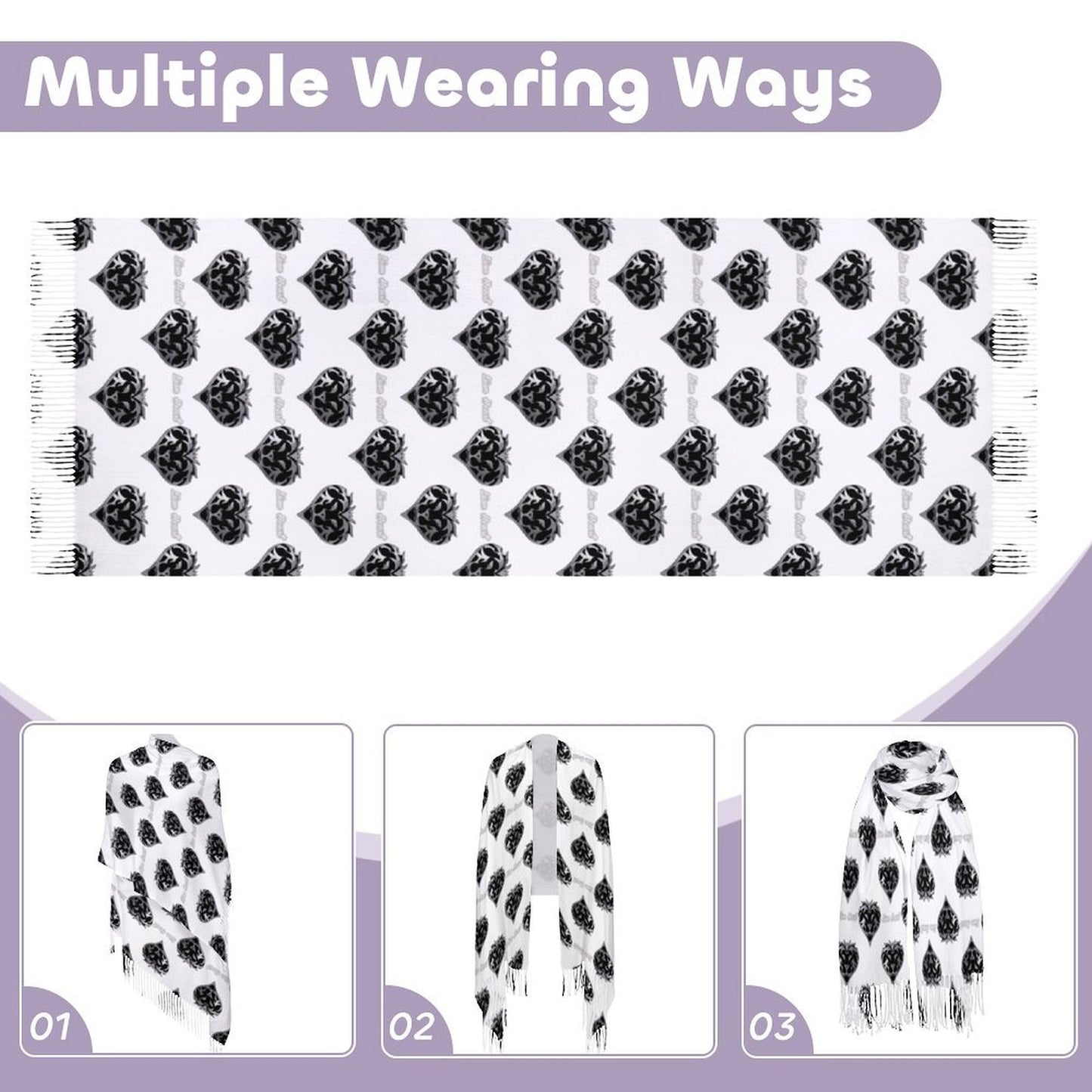 Lion Heart Tassel (Ivory)