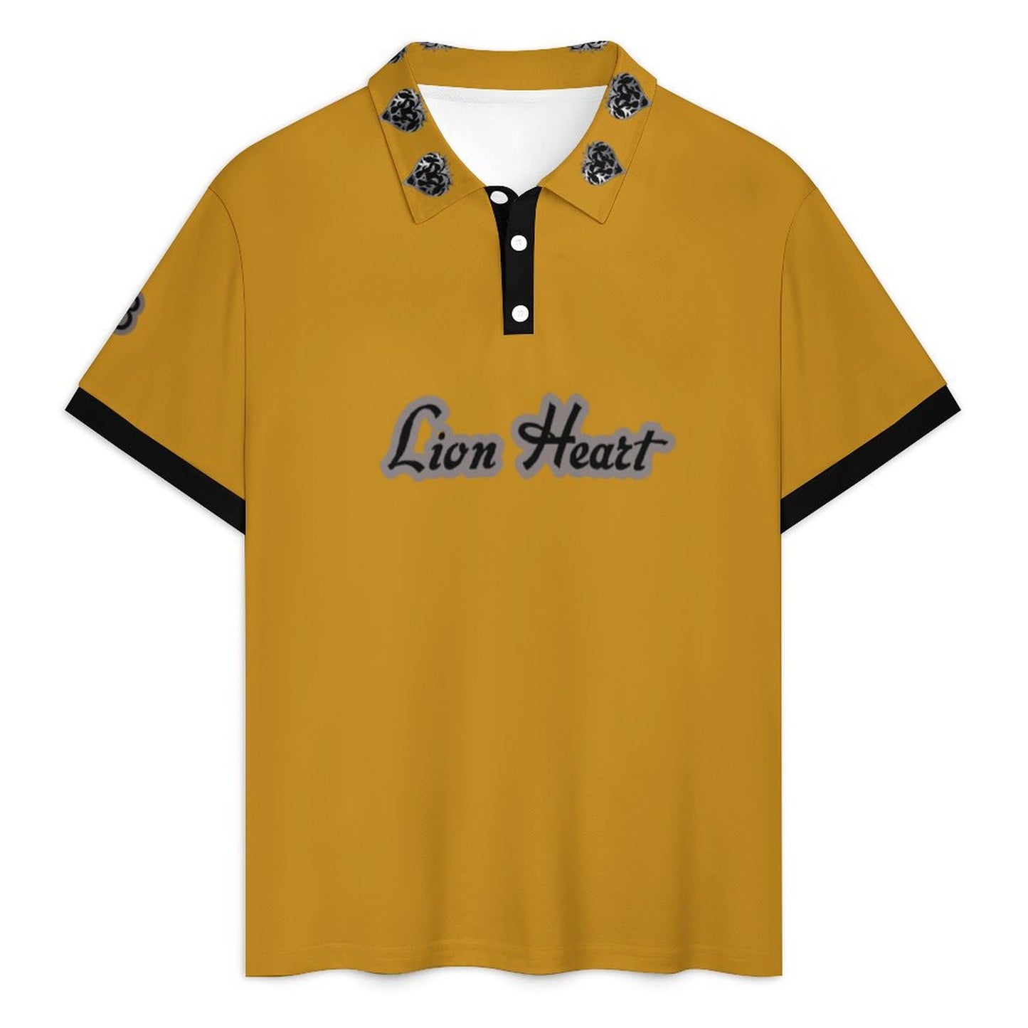 Lion Heart POLO shirt set (Gold)