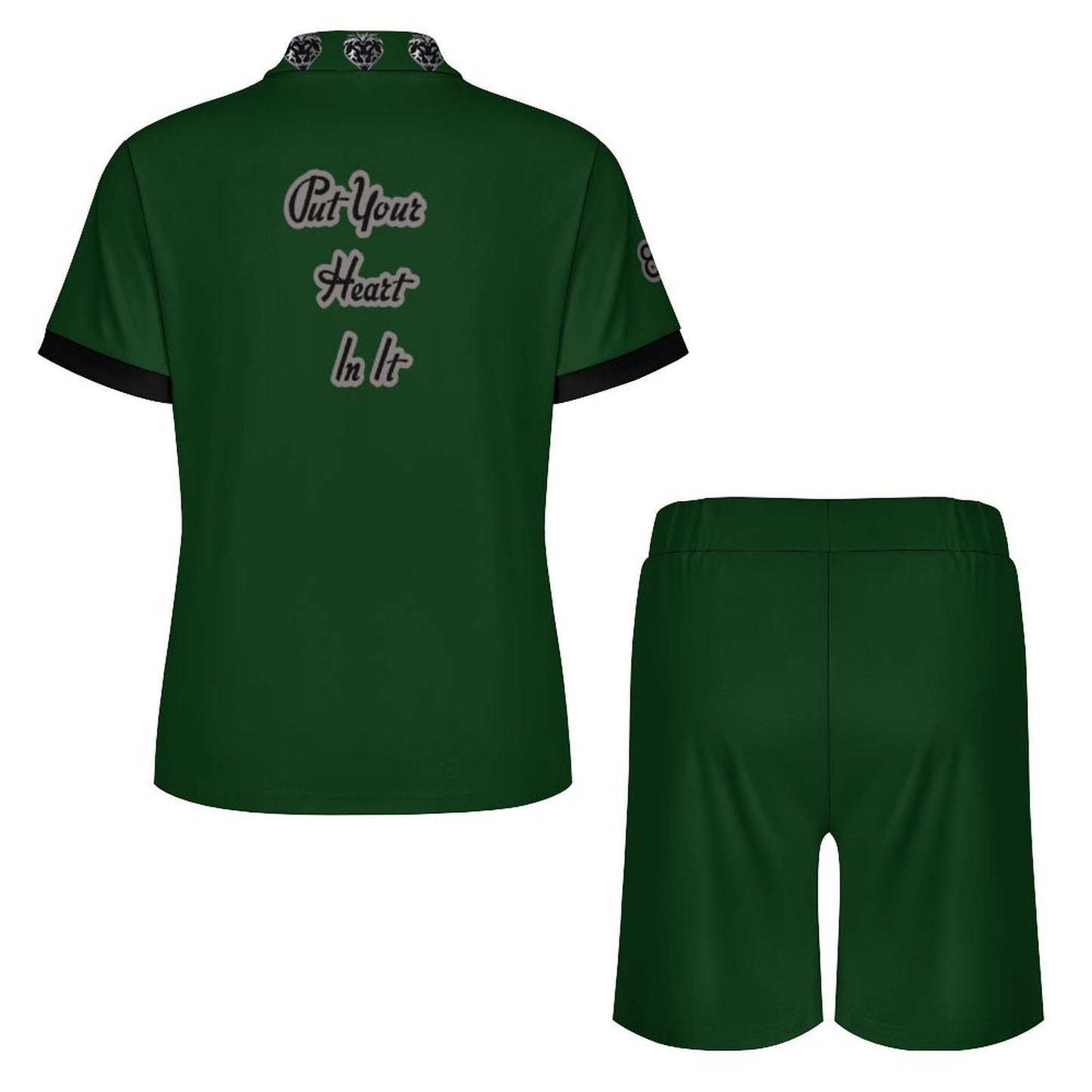 Lion Heart POLO shirt set (Emerald)